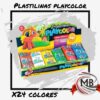 PLASTILINAS PLAYCOLOR X24