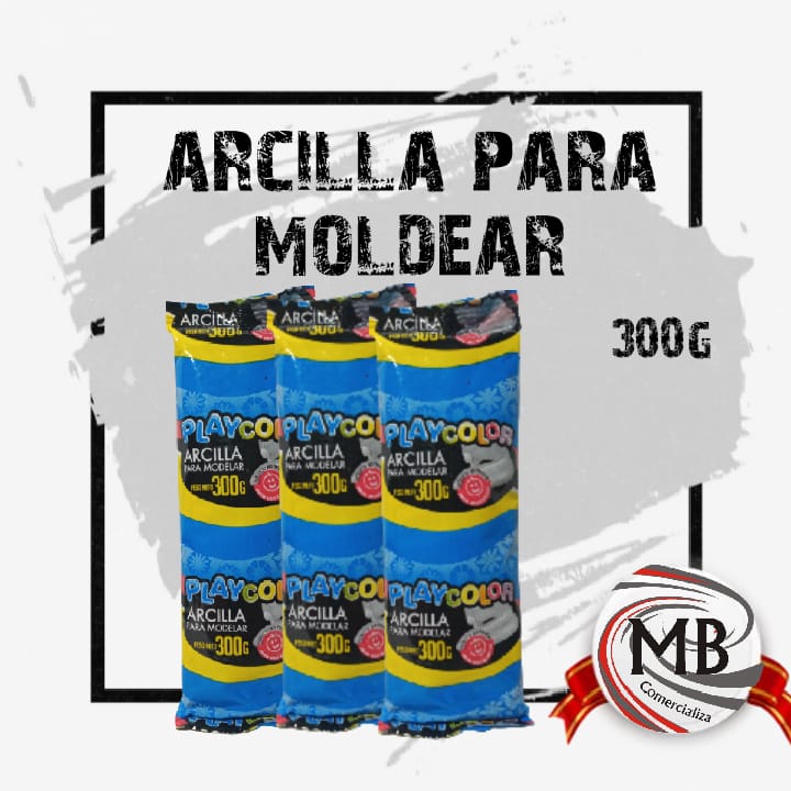 ARCILLA PARA MOLDEAR 300G – MB Comercializa