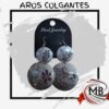​Aros colgantes circulares con diseño floral calado MB comercializa. Venta mayorista de bijouterie y accesorios de moda en Argentina. Despacho nacional en 48hs con precios directos mayoristas para locales de accesorios, regalerías y revendedores de todo el país.