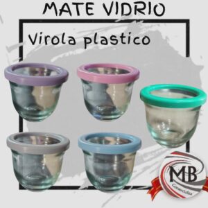 MATES VIDRIO VIROLA PLÁSTICO