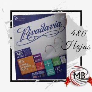 REPUESTOS  RIVADAVIA 480 HOJAS C/BANDA