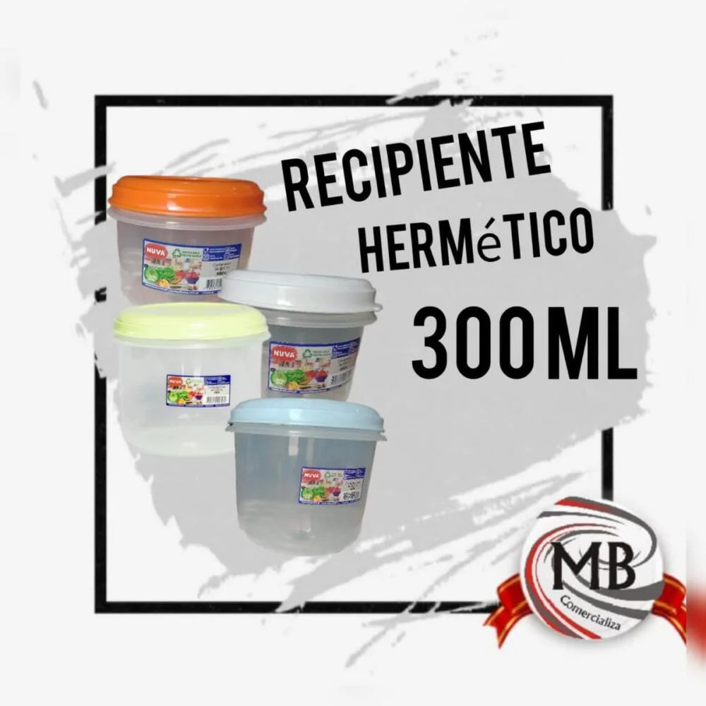 RECIPIENTE HERMETICO NUVA 300ML