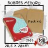 Sobres bolsa Medoro por mayor en MB Comercializa. Distribuidor directo de artículos de librería comercial e insumos de oficina con despacho rápido en 24 horas y precios directos mayoristas a toda Argentina vía Correo Argentino.