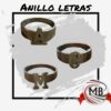 ANILLOS LETRAS