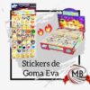 STICKERS DE GOMA EVA PLANCHA X 60