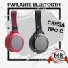 PARLANTE BLUETOOTH CARGA TIPO C