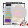 APLICADORES MAQUILLAJE DOBLE X12