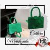 CARTERAS MINI BAGS VERDE