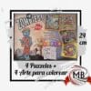 PUZZLE-ROMPECABEZAS-X4-ZOMBIES-4-ARTES
