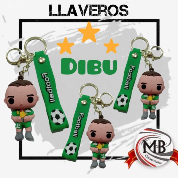 LLAVEROS DIBU