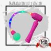 MATRACA CON LUZ Y SONIDO