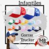 GORRAS TRUCKER INFANTILES