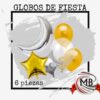 GLOBOS DE FIESTA 6 PCS