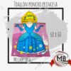 TOALLON PONCHO PRINCESA 60X60