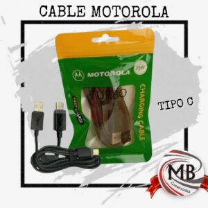 CABLES CARGADOR MOTOROLA TIPO C 1 MTS