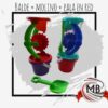 BALDE CON MOLINO Y PALA EN RED
