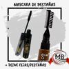 MASCARA DE PESTAÑAS-RIMEL CON PEINE DE CEJAS-PESTAÑAS