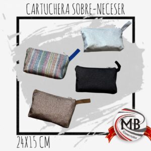 CARTUCHERA NECESER 24X15 CM MB9658