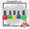 ESMALTES PARA CABINA CHARM LIMIT 15ML UV
