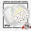 LIBRETAS-ANOTADORES ESPIRAL 40 HOJAS Nº40 ALFA