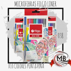 MICROFIBRAS FILGO LINER 038 X10