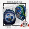 MOCHILAS 3D ARGENTINA 2 CIERRES 37X30X17
