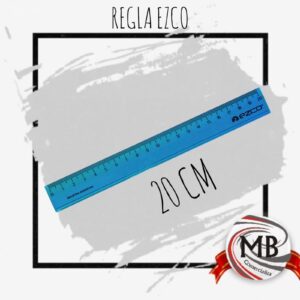 REGLAS EZCO 20 CM