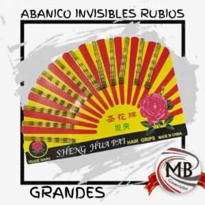 INVISIBLES ABANICO GRANDE RUBIOS MB10078