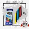 LAPICES CORTOS X6 COLORES
