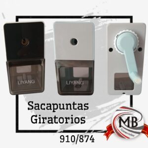 SACAPUNTAS GIRATORIOS 12 CM 910-874