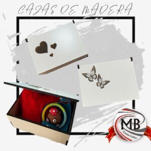 CAJAS DE MADERA 12X8X5 CM