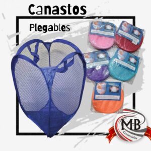 CANASTOS PLEGABLES DE TELA