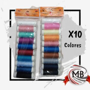 HILOS COLORES X10 EN BOLSA