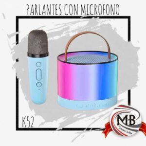 PARLANTES BLUETOOTH CON MICROFONO K52 MB10340