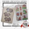 LIBRETAS-ANOTADORES ESPIRAL CAPYBARA 22X16 CM