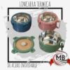 Loncheras térmicas de acero inoxidable varios colores MB comercializa. Venta mayorista de artículos de bazar y viandas en Argentina. Despacho nacional en 48hs con precios directos mayoristas para bazares, locales de hogar y revendedores de todo el país.