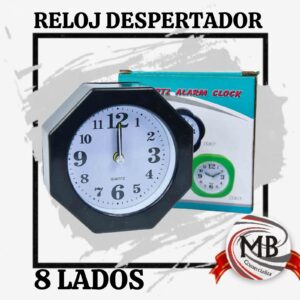 RELOJES DESPERTADORES 8 LADOS MB10525