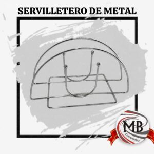 SERVILLETERO DE METAL