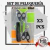 SET DE PELUQUERIA X3 PCS
