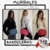 Bandolera morral matelasse acolchada con cierre para mujer por mayor MB Comercializa.