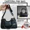 Cartera Mini Bag negra 25x15 cm. Venta mayorista en Argentina por MB Comercializa. Precios directos de fábrica y despacho rápido en 48hs a todo el país.