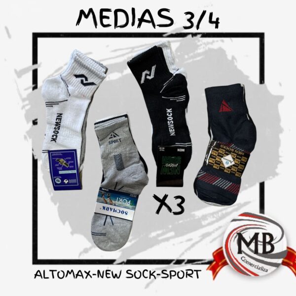 MEDIAS 3-4 X3U.