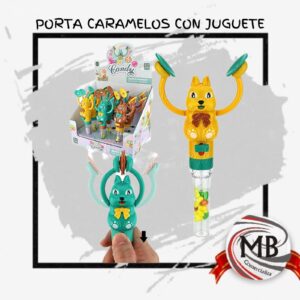 GOLOSINERO ARDILLA CON JUGUETE