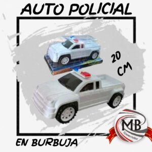 CAMIONETAS POLICIA EN BURBUJA 20 CM