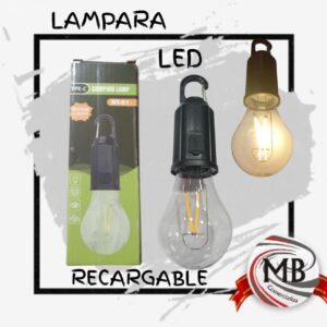 LAMPARAS-FOCOS LED RECARGABLE