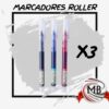 MARCADORES ROLLER X3