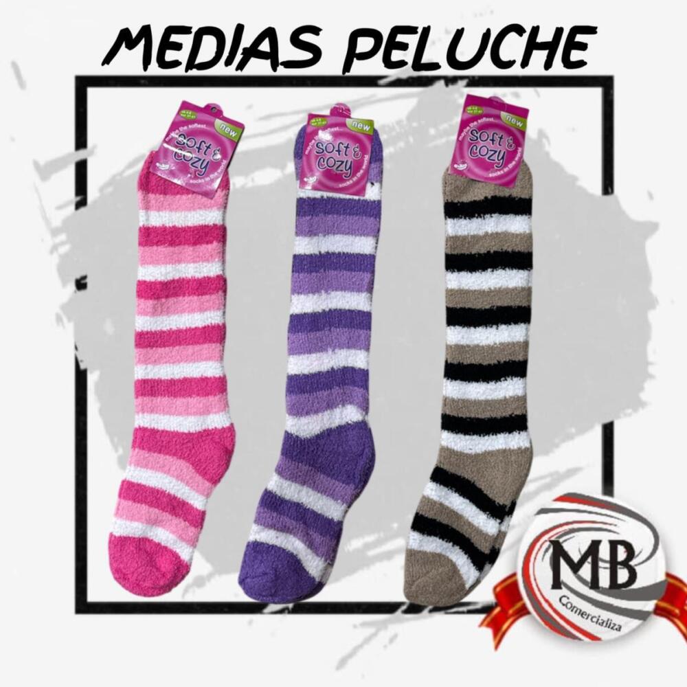 Medias térmicas de textura suave por mayor en Argentina, calcetines abrigados para descanso, distribución mayorista federal con despacho en 48 horas vía MB Comercializa.
