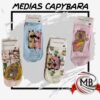 Pack 10 pares de medias soquetes infantiles con diseños de animales surtidos.