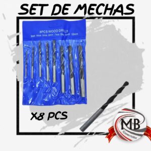 SET DE MECHAS X8 PCS