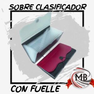 SOBRE CLASIFICADOR CON FUELLE